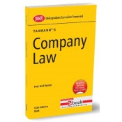 Taxmann's Company Law (UGCF) by Prof. Anil Kumar
